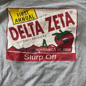 Vintage BANNED Delta Zeta shirt